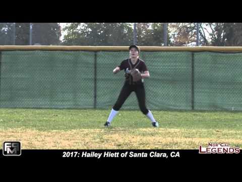 Video of 2017 Hailey Hiett Shortstop and Outfield Softball Skills Video