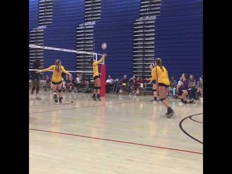 Video of Macy Burk #9 Opposite kill during Lake Braddock match