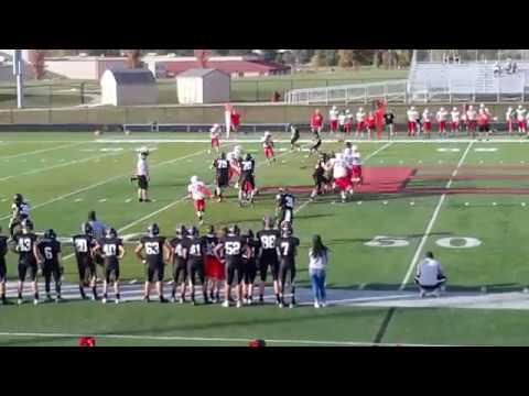 Video of 2017 - Highlights of James Henault #17 LB Vs. Emporia & Bishop Miege