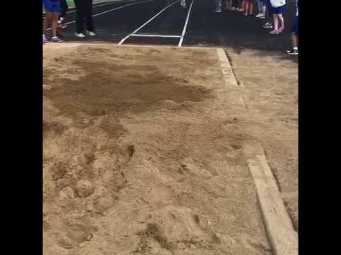 Video of Kameron brewer long jump 7 grade 