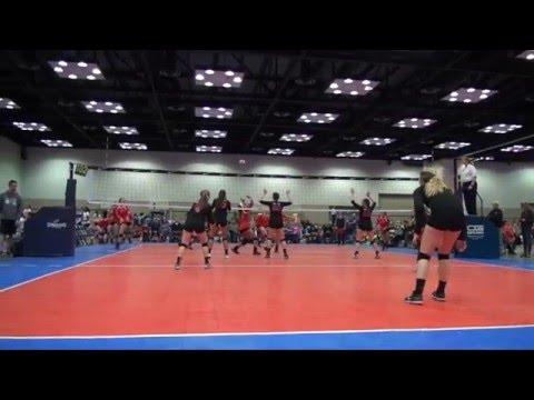 Video of Kourtney Bilyeu : #13 : Middle Blocker: Middle passer: Volleyball Game Play