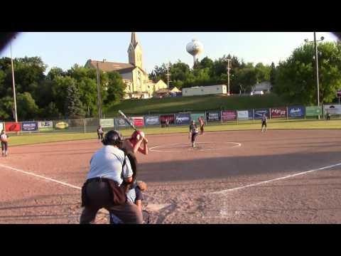 Video of Abby - Homerun - Tournament Softball July 2016