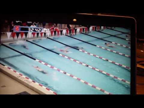 Video of 2015 WIAA  WI State Meet- 500 yd Free- (red suit)