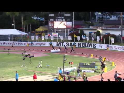 Video of Mt. Sac 4x400 2nd place