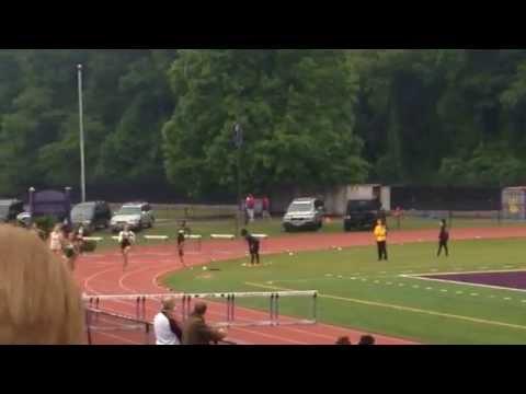 Video of Alaina Pagliaro 300 meter hurdles at the Outdoor 2015 Patriot Conference Championship