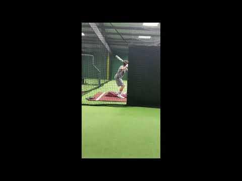 Video of Jayden Ayala hitting and fielding