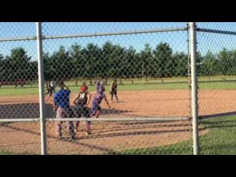 Video of Dinger to center field