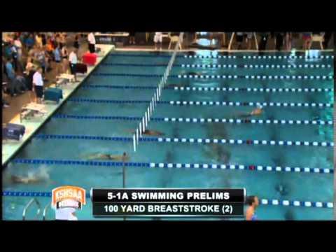 Video of Emily Rozar KSHSAA 5-1A Swimming - 100 yrd Breaststroke Prelims