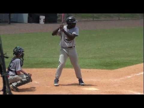 Video of Double - 3B line at UCF's Baseball Camp- July 28, 2012