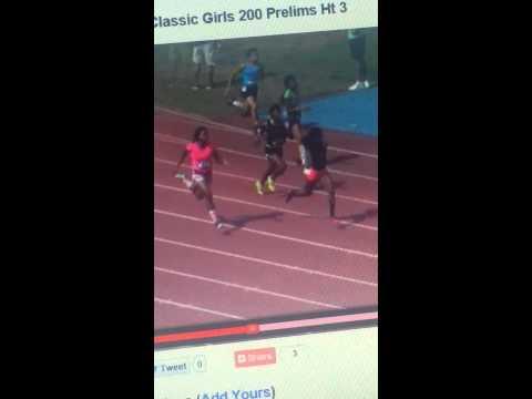 Video of golden south 200 meters classic division