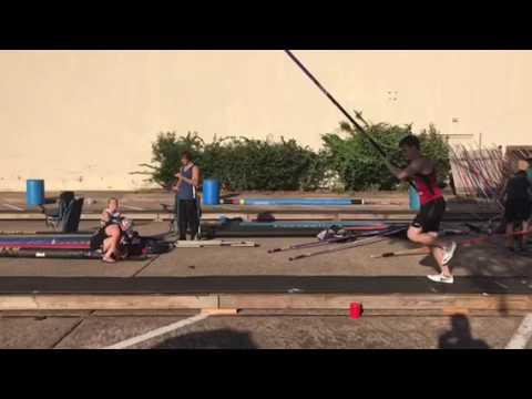 Video of Cole wins Lake Jackson Meet @15'3". 