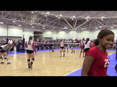 Video of Amanda Koch #41 middle hitter at JO's