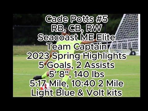 Video of Cade Potts 2023 Spring Highlights