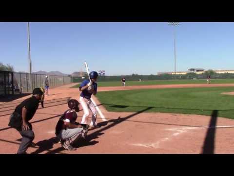 Video of Cole Altherr Hitting in Veterans Day Classic, Nov. 2016