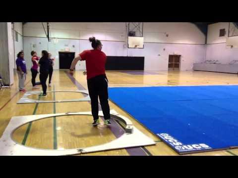 Video of Shot Put Practice