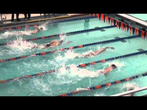 Video of 400 Free Relay Split 47.90 Lead off- Broke pool record 2/6/16