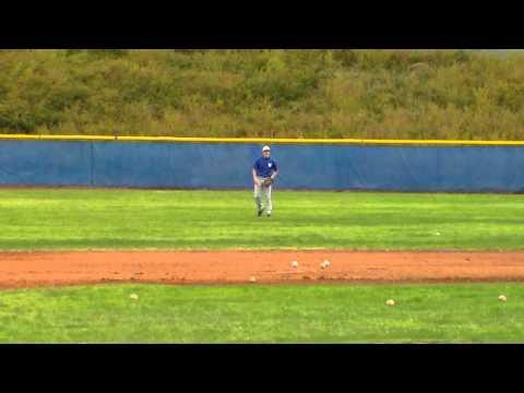 Video of Matthew King Catching fly balls