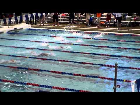 Video of Dani Cabrera 50 Freestyle at Wisconsin YMCA State, March 2014