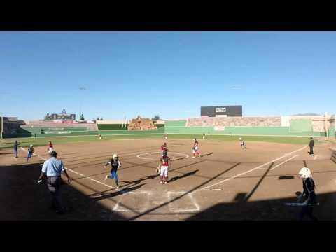 Video of Alyssa 2 RBI Triple