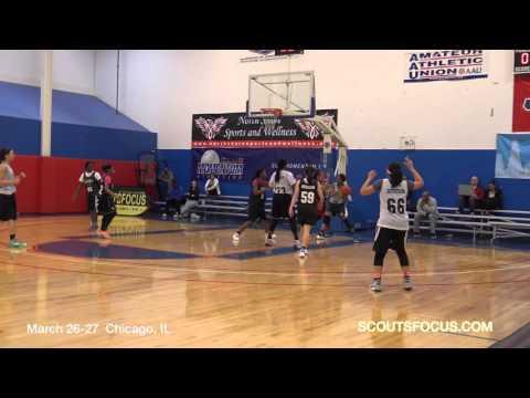 Video of Vanessa Polk (#133) as 6th grader playing against HS Jrs & Srs at 2015 Scout Focus Camp