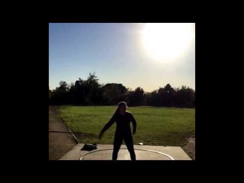 Video of Abby December/2016 Discus Training