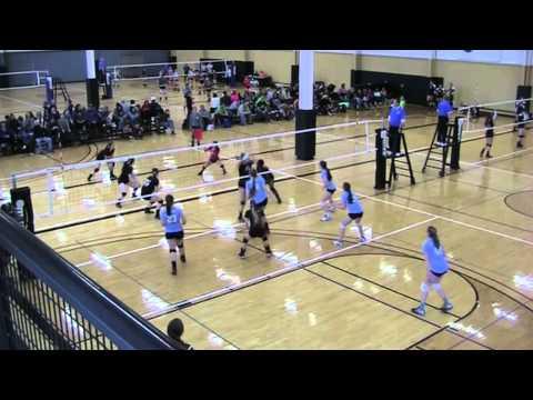 Video of Anna V #44 MH RH White_Light Blue JVA World Challenge 0410_041215 and #58 Light Blue_Navy MH Volleyfest 0424_042515