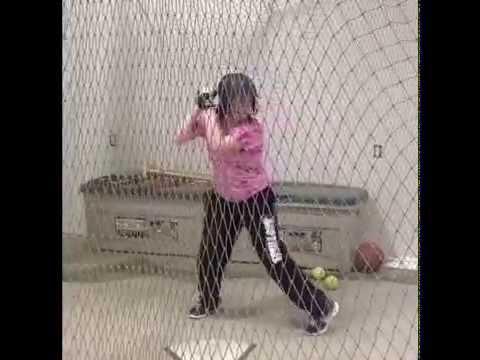 Video of mackenzi cannici batting practice