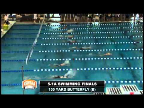 Video of Emily Rozar KSHSAA 5-1A Swimming - 100 yrd Butterfly Finals