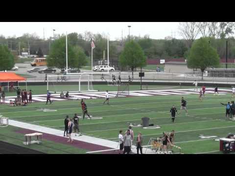 Video of 2015 OK Red Conference Champsionships 400M (Tyler in black with orange R)