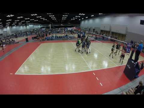 Video of Sydnee Miller #6 Day 3 first game set 3 Nationals