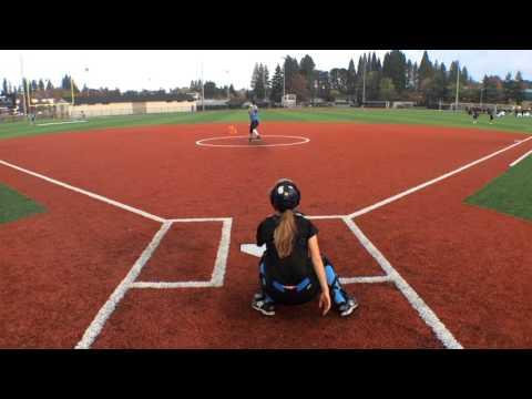 Video of Ashley Davis class of 2018 pitching