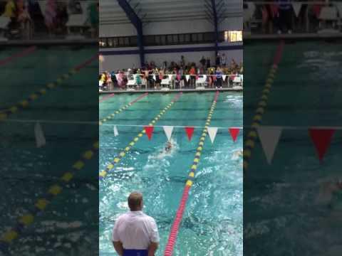 Video of Sofiya Gobora First Place 100 Backstroke FL YMCA 2017 States Girls 13-14 age group