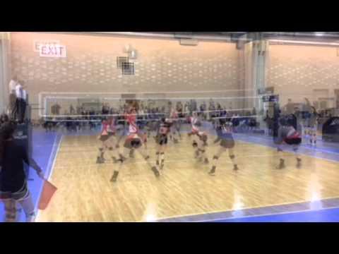 Video of Grace Underwood NEQ volleyball Highlights 2015