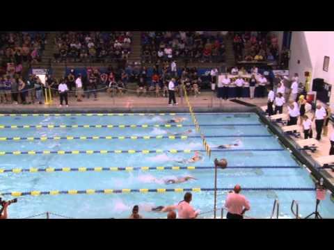 Video of PIAA District One Swimming - 100 Freestyle - Lane 2. 54.30 - 3rd place.