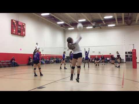 Video of Katie Angel 2017 Libero Serves