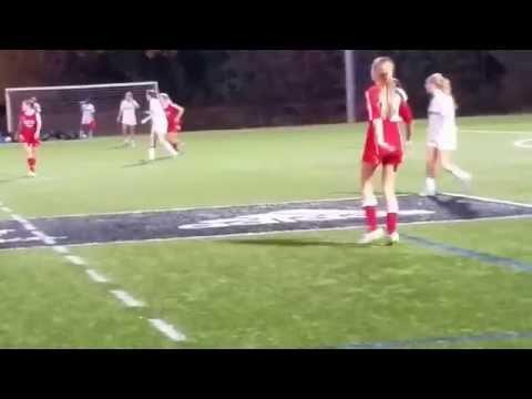 Video of Lauren scores winning goal