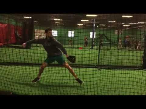 Video of Fastball side view (age 15)