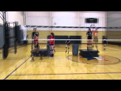 Video of Michigan Volleyball Academy recruiting showcase 1/18/15- Craig Vlietstra Recruiting Coordinator Master Coach