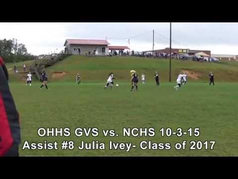 Video of #8 Julia Ivey Highlights 2015 Center Mid