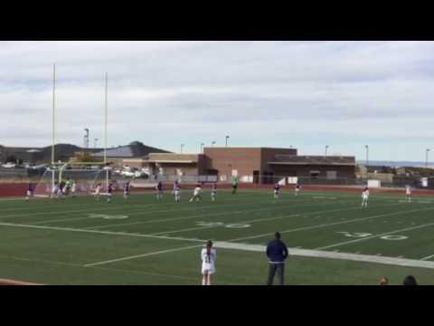 Video of Long Distance free kick 