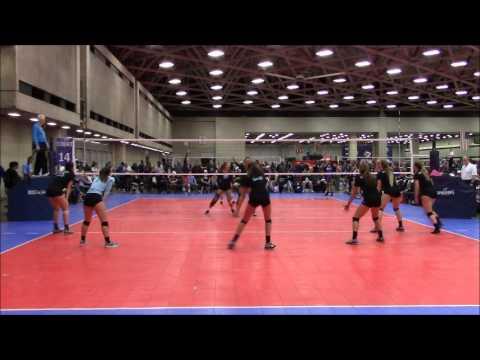 Video of Kaila Spevak #7 Lib  18s GJNC April 2017