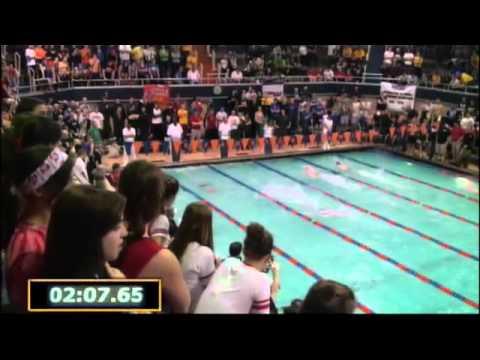 Video of 2012 IHSA STATE MEET 200 YARD MEDLEY RELAY-FLY LEG