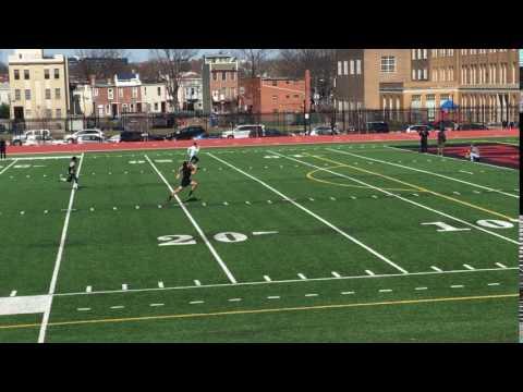 Video of 40 yard dash, March 11, 2017 -- 4.63