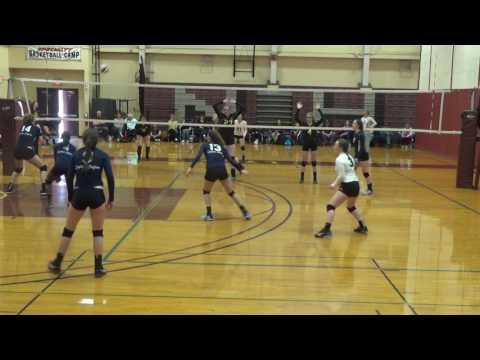 Video of Emma #14 Middle Hitter Dark Blue Jersey