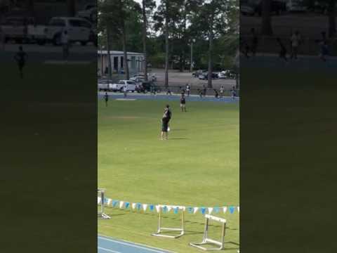 Video of 200m dash PR 21.83  Region Champ