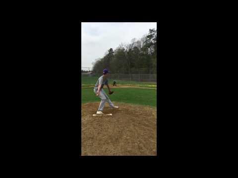 Video of Fastball and curveball from behind (Age 14)