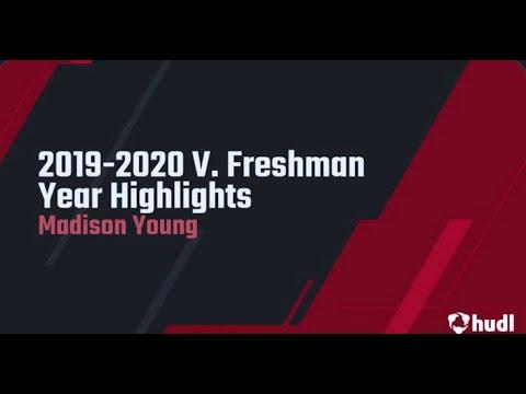 Video of Madison Young 2019-2020 Freshman Year Varsity Highlights