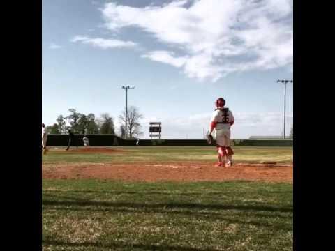 Video of Logan's base hit 