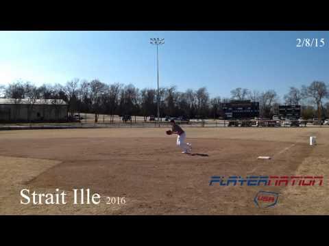 Video of Player Nation USA - 2016 Strait Ille - Infield 2/8/15 #2