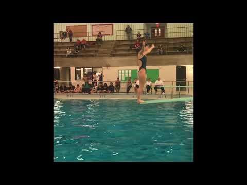 Video of Kierstan 1M personal best 278.55 (6 dives)